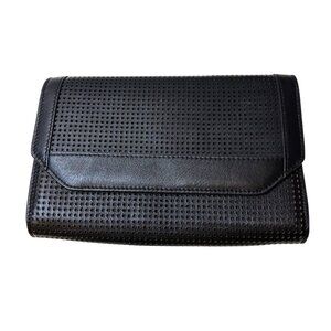 Danier Pre-Loved Black Leather Clutch